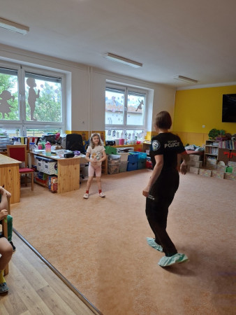 Navštívila nás městská policie